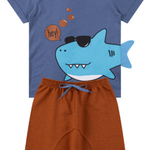 Conjunto hey tiburon