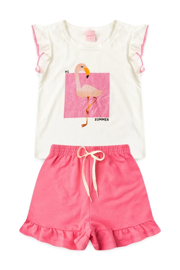 conjunto-infantil-feminino-brilho-de-flamingo-41845-cape conjunto-infantil-feminino-brilho-de-flamingo-41845-cape